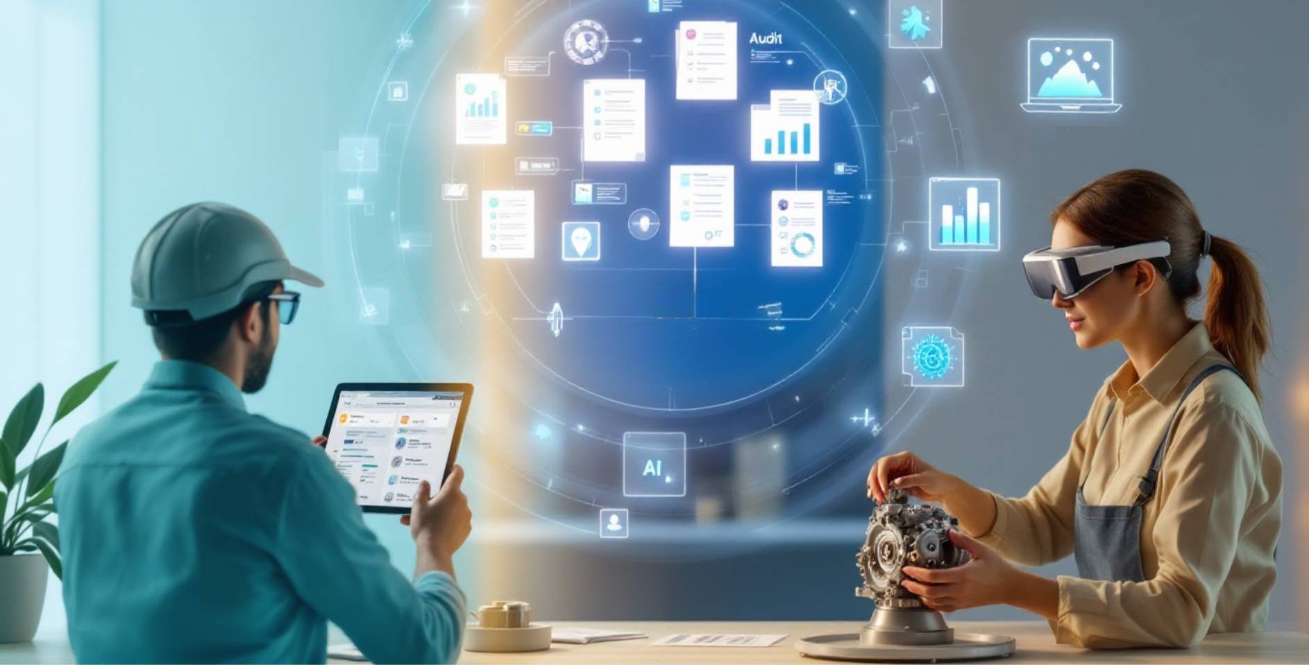 AI Wearables Illustration